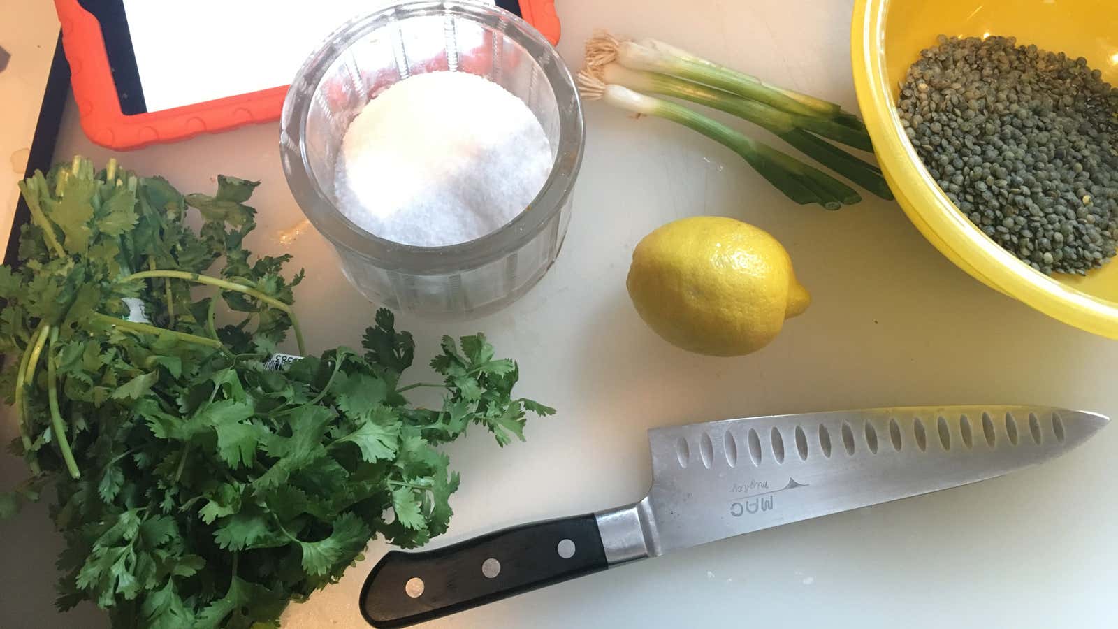 The recipe calls for oregano, but all I have is cilantro. To the comments!