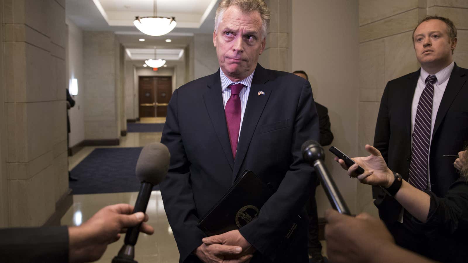 McAuliffe says he is within his rights.