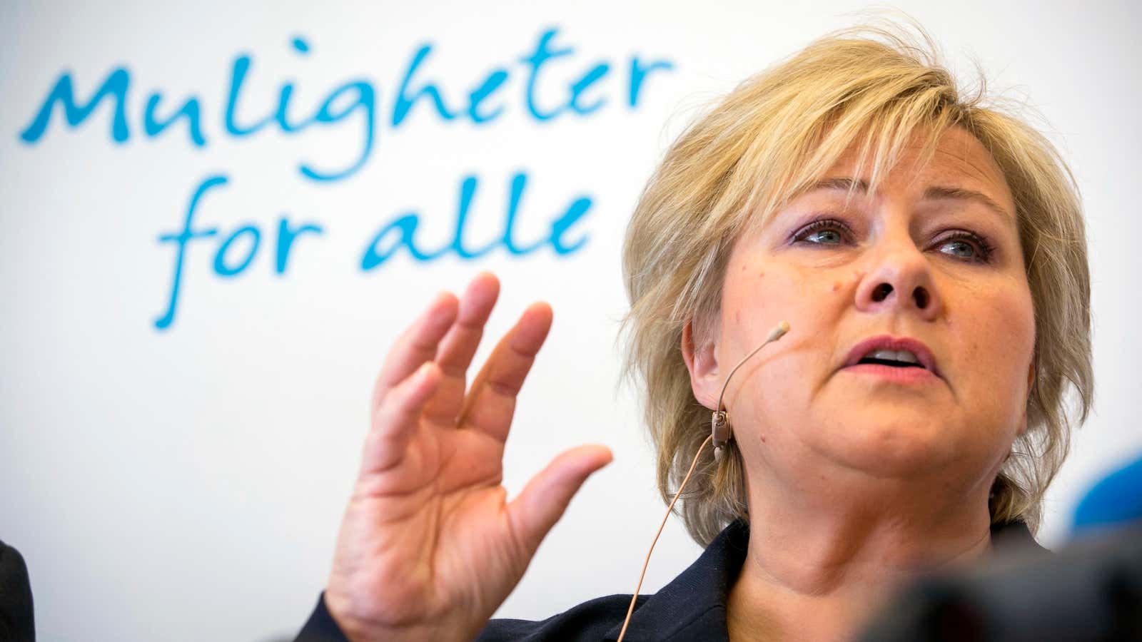 Erna Solberg wants “opportunities for all”… to buy houses.
