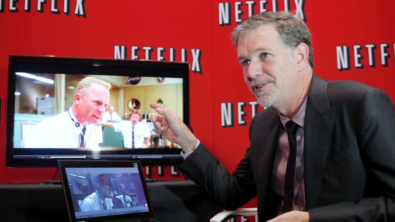 Good start to 2014 for Netflix CEO Reed Hastings.