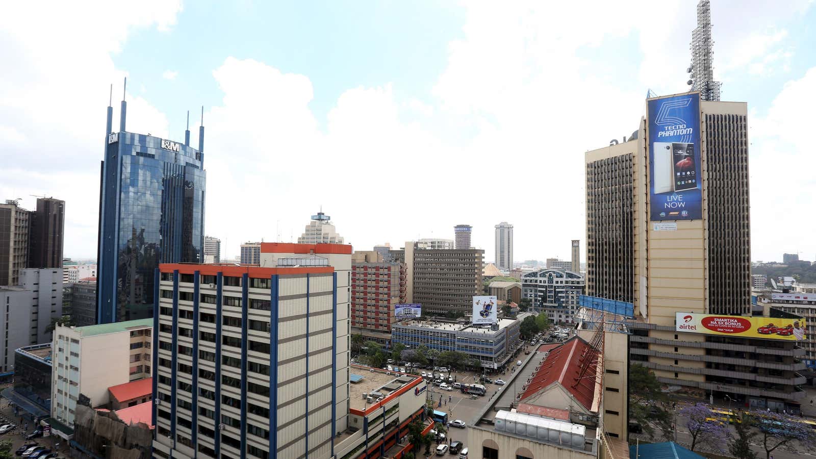 Nairobi downtown