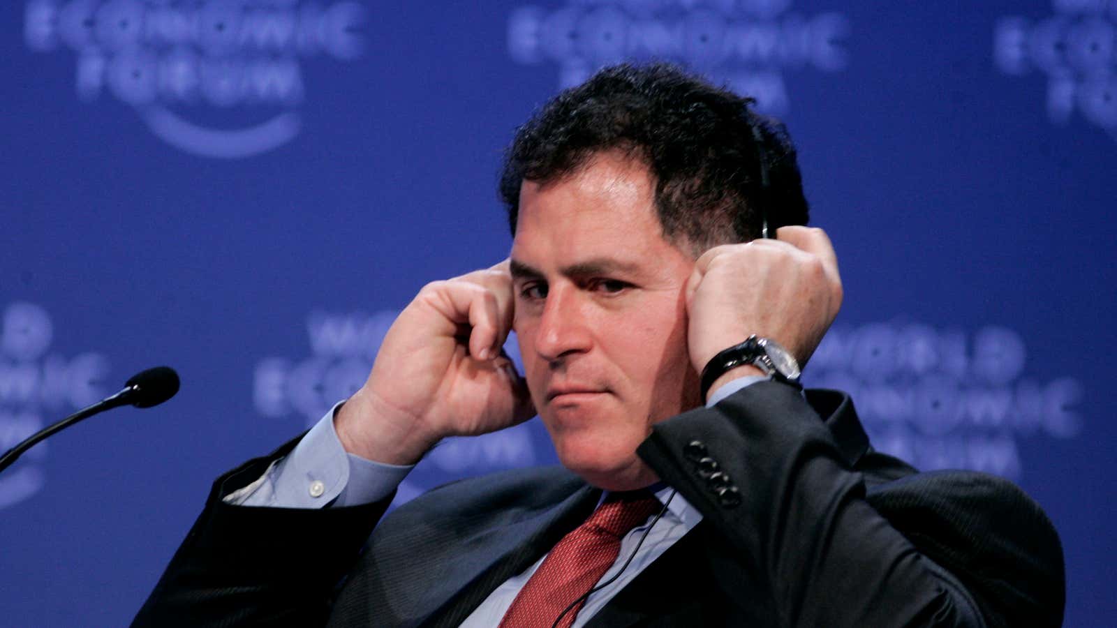 Michael Dell: tuning out the pressure?