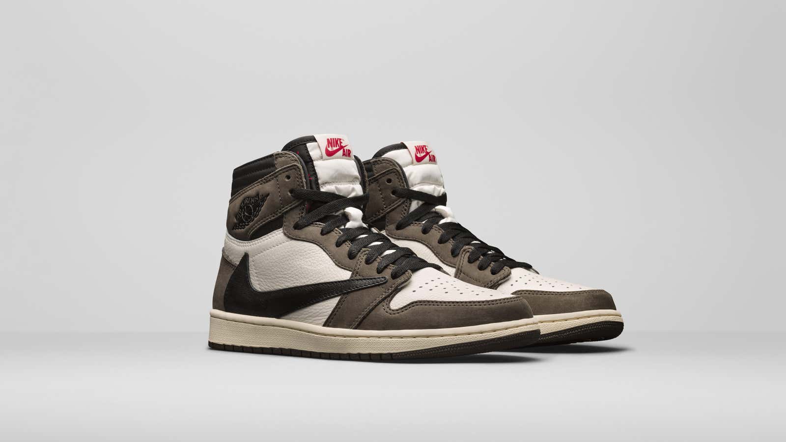The Travis Scott Jordan 1s is the sort of shoe made for the resale market.