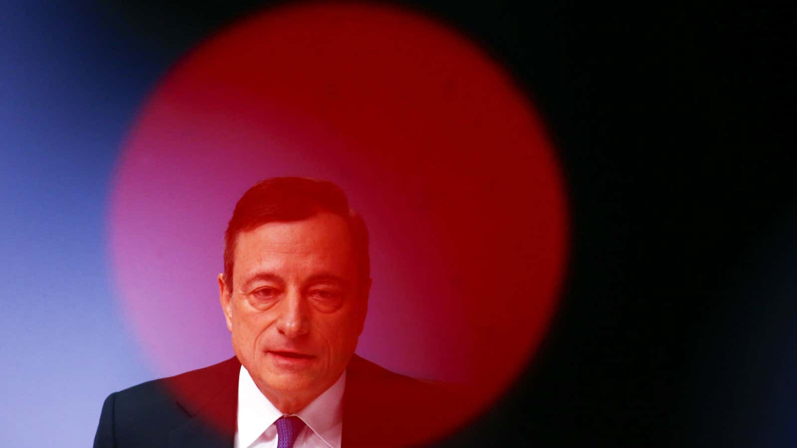 Mario Draghi: Red with embarrassment for waiting this long to start QE?