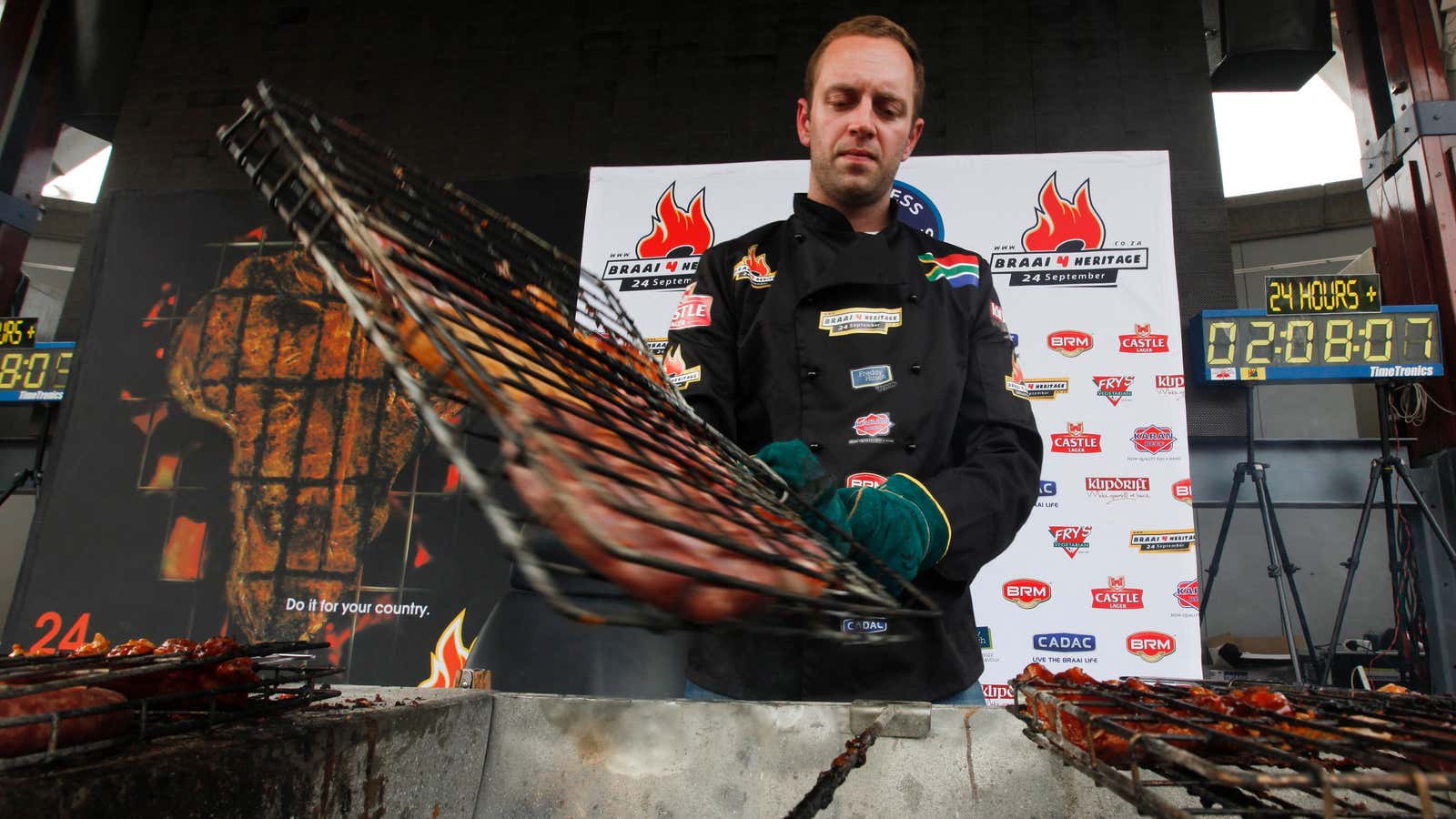 Don’t mess with the braaimaster.