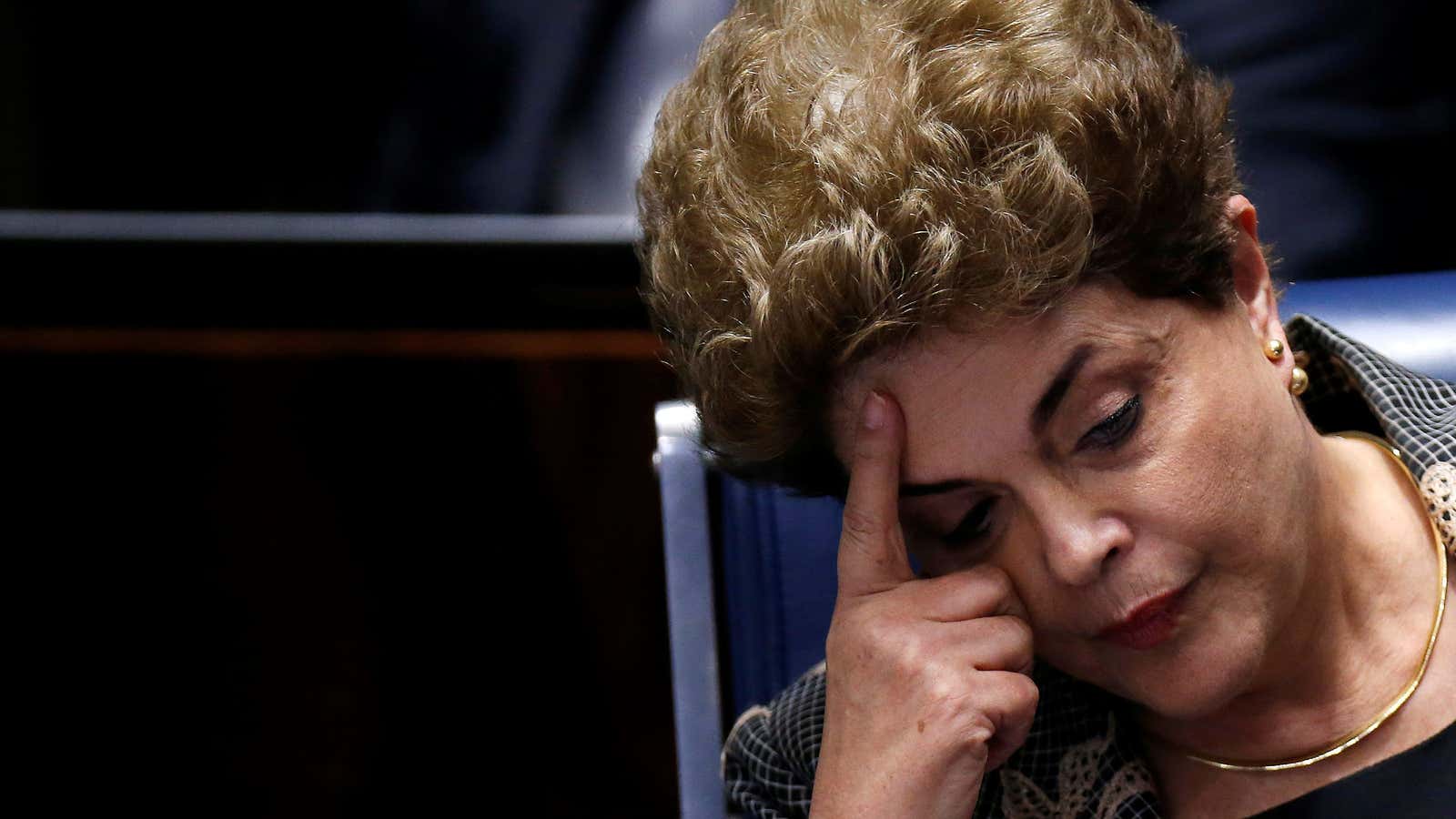 Troubling times for Dilma.