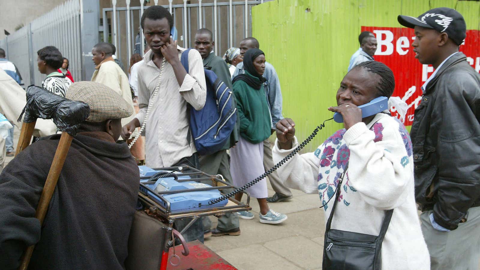 Kenyans cut the cord and and start to build savings.