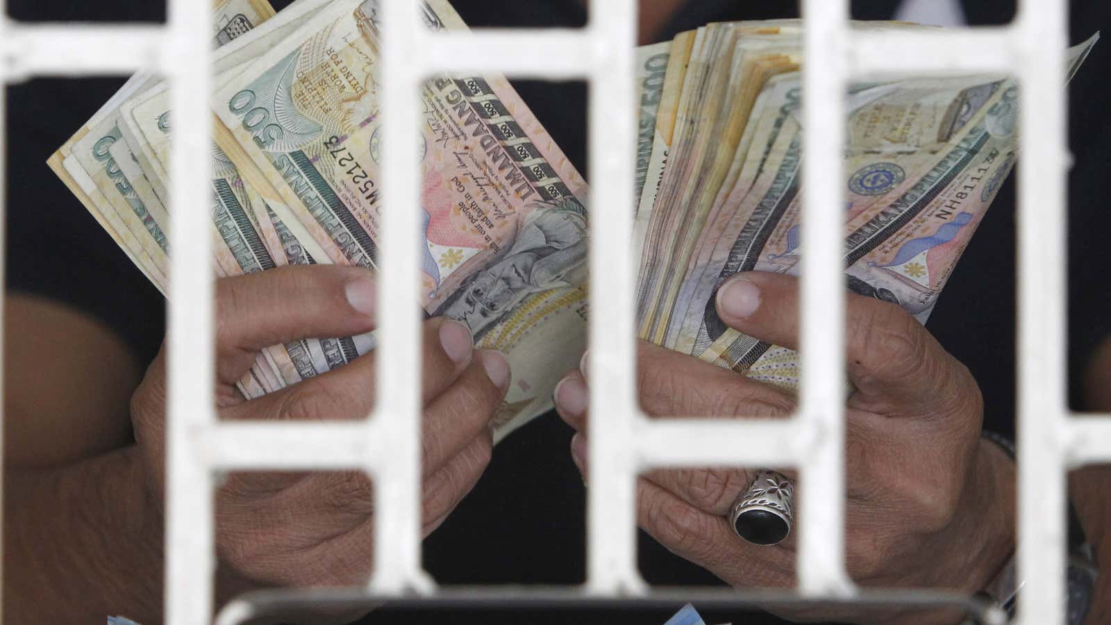 The more fake trade invoicing, the bigger the Philippines’ currency black market.