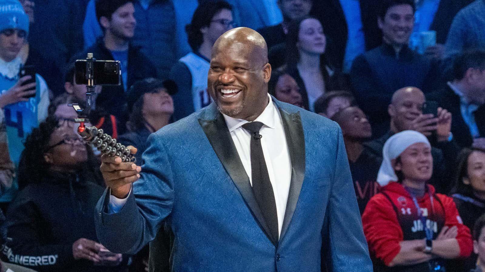 Former NBA great and verified brand, Shaquille O’Neal.