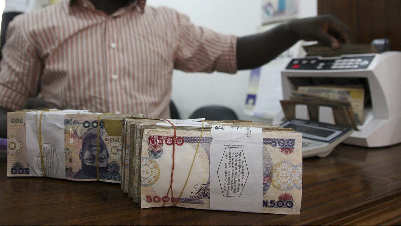 The naira’s value is no longer stable.