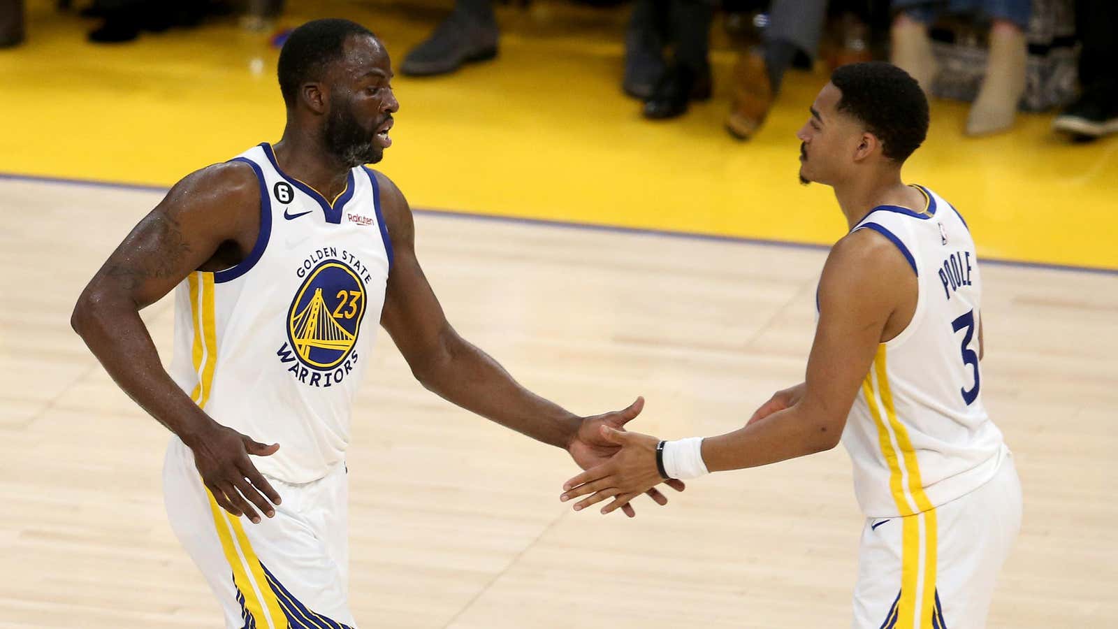Image for Pablo Torre (might) know what Jordan Poole said that got him punched in the face