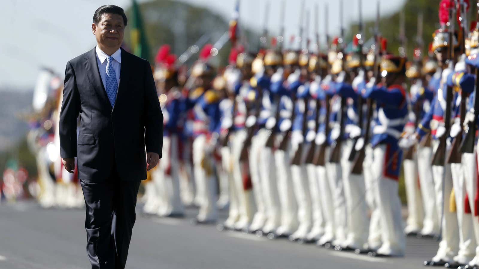 Xi stands alone.