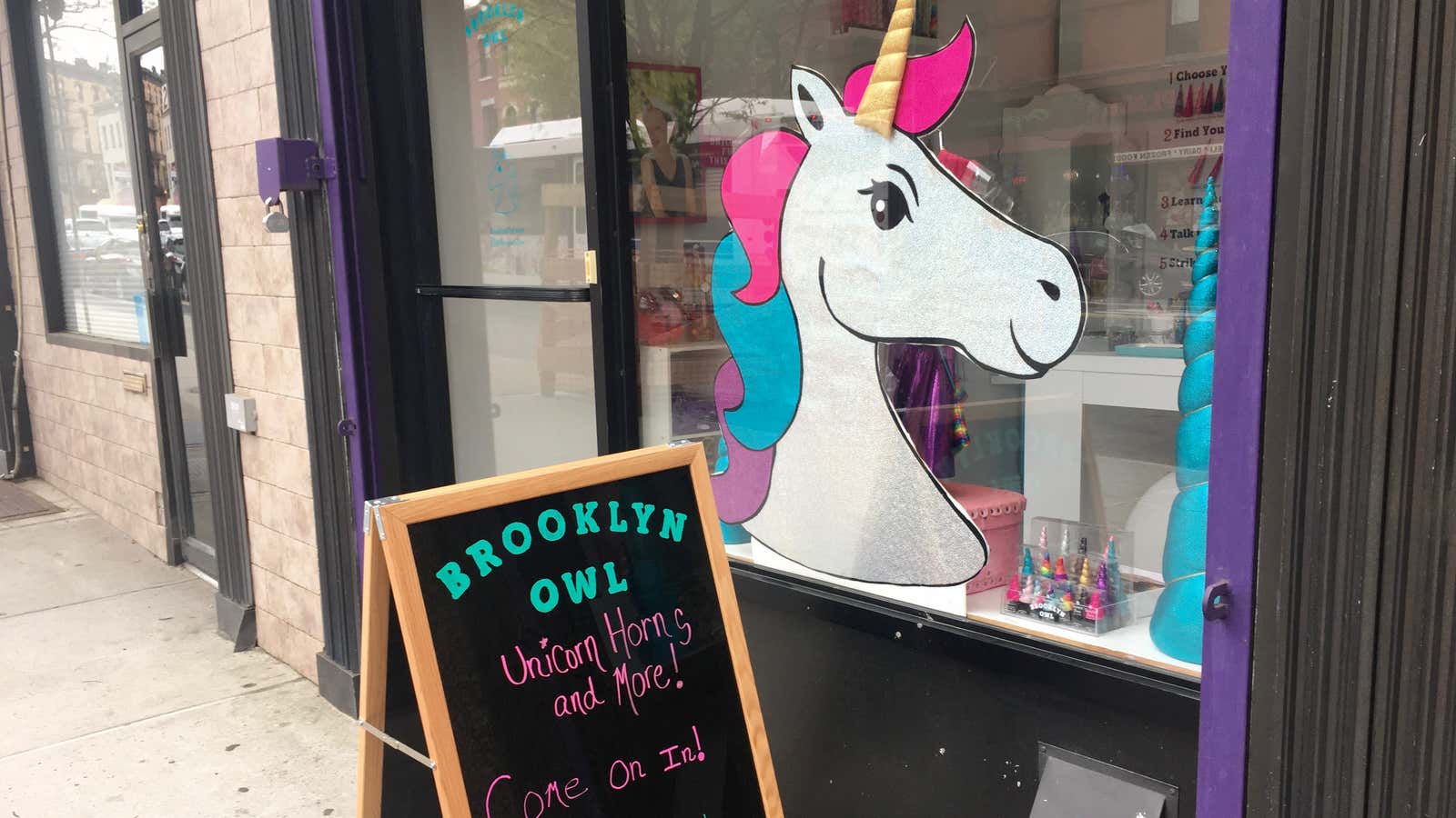 In Brooklyn, the state of the unicorn is strong.