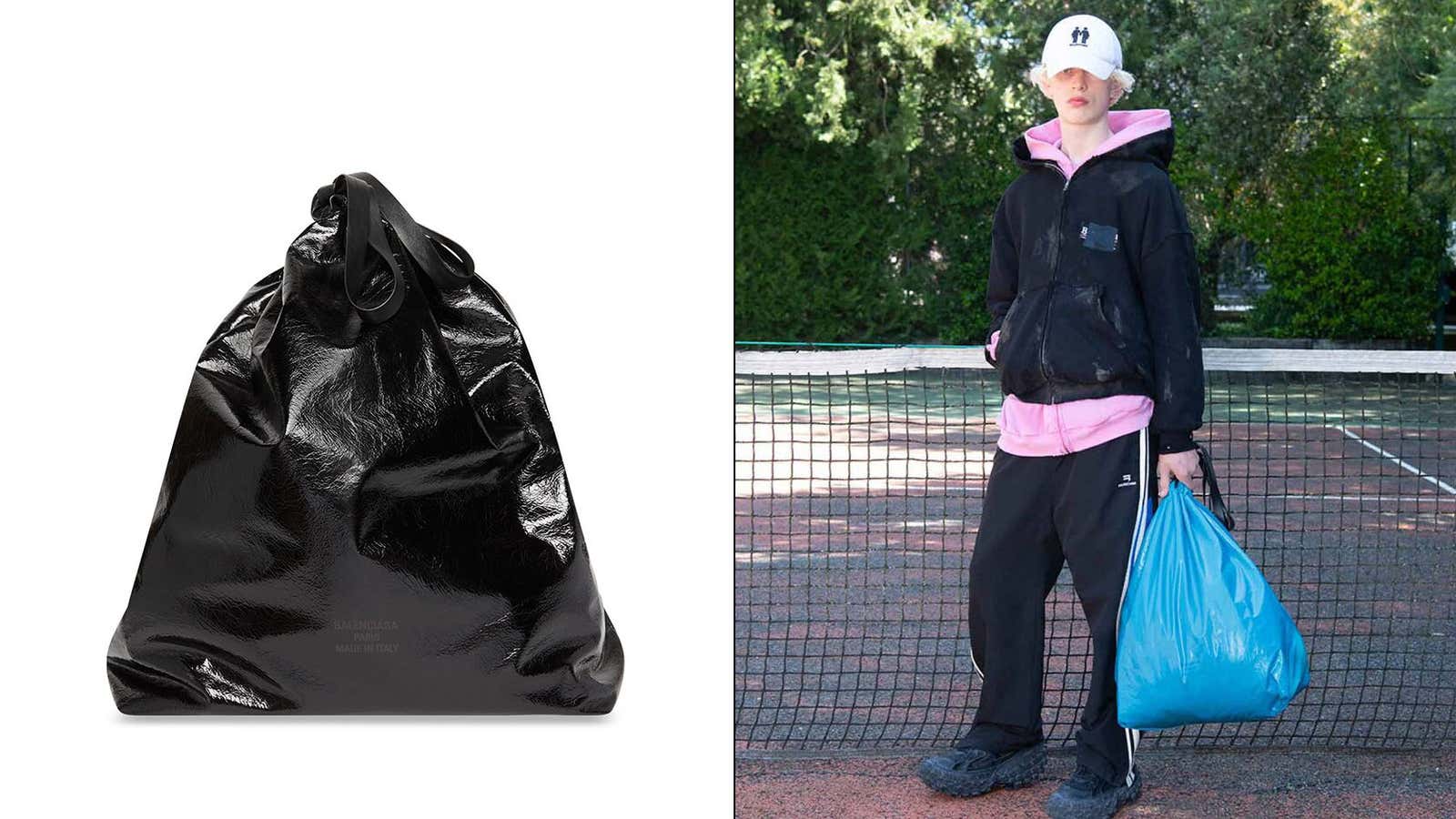 The &quot;world&#39;s most expensive trash bag&quot; comes in four different colorways. 