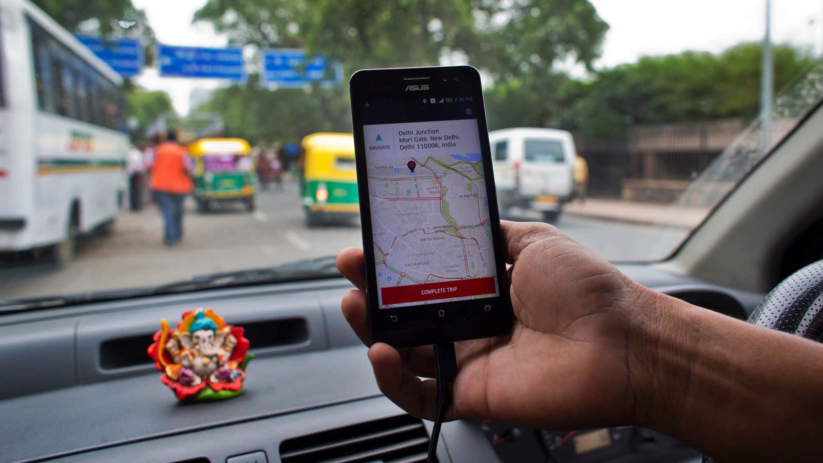 Mapping the road to success in India.