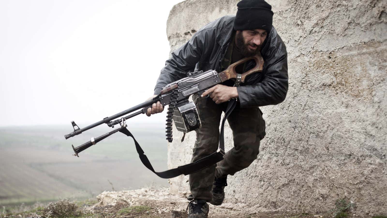 The Free Syrian Army is one of the more moderate rebel groups.