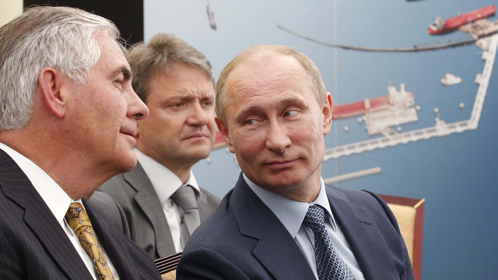 Tillerson and Putin go way back.