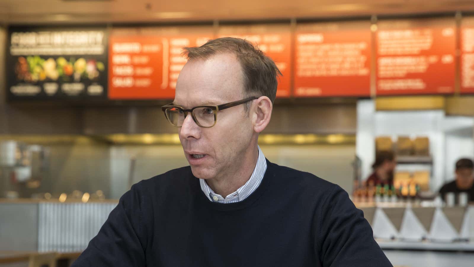 Chipotle founder and CEO Steve Ells.