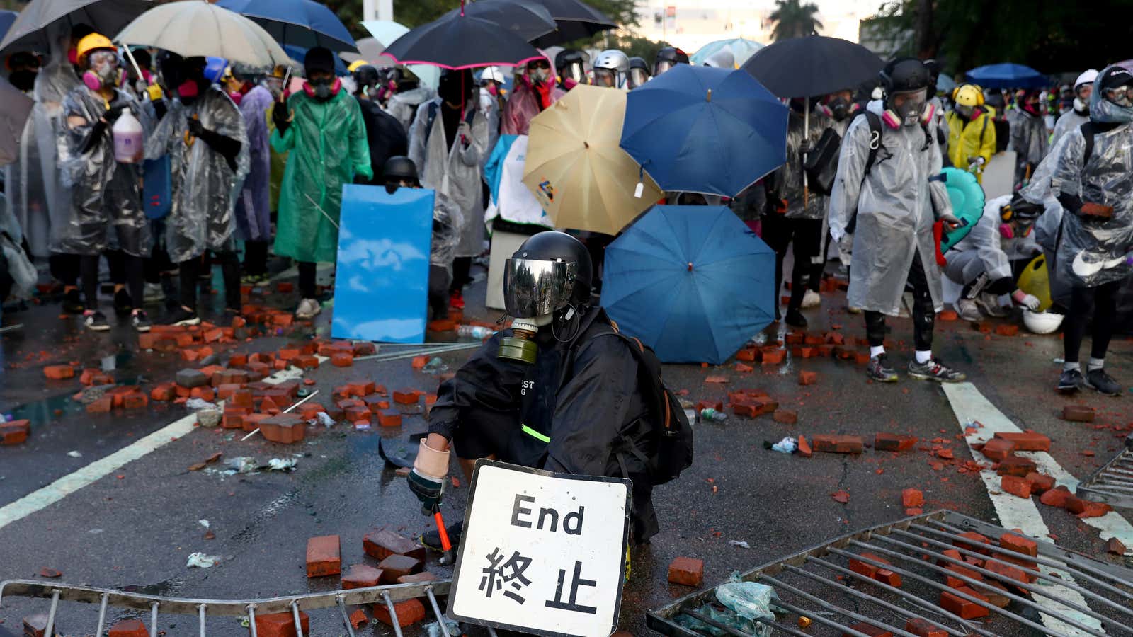 Hong Kong’s protesters fear the city could become the next Xinjiang.