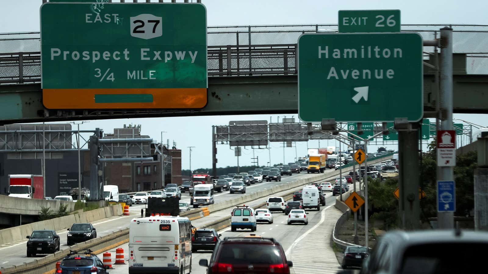 Highways like this one in  New York could soon get a funding boost.