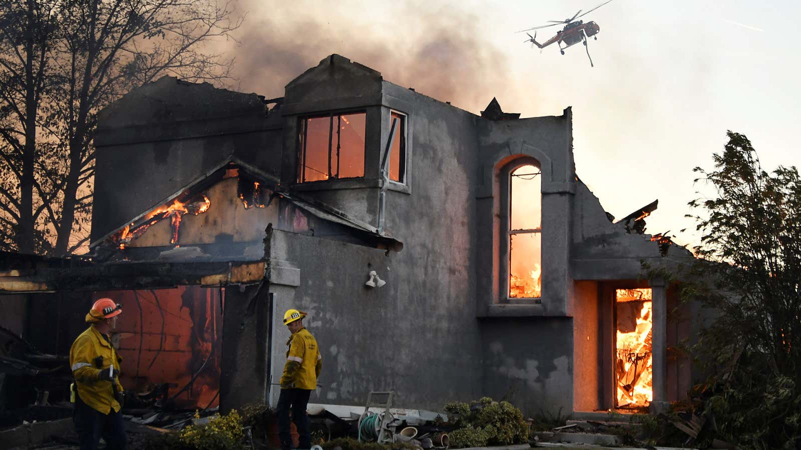 Zoning restrictions in California’s cities push more development into fire-risky areas–and reduce the number of housing options available for evacuees.
