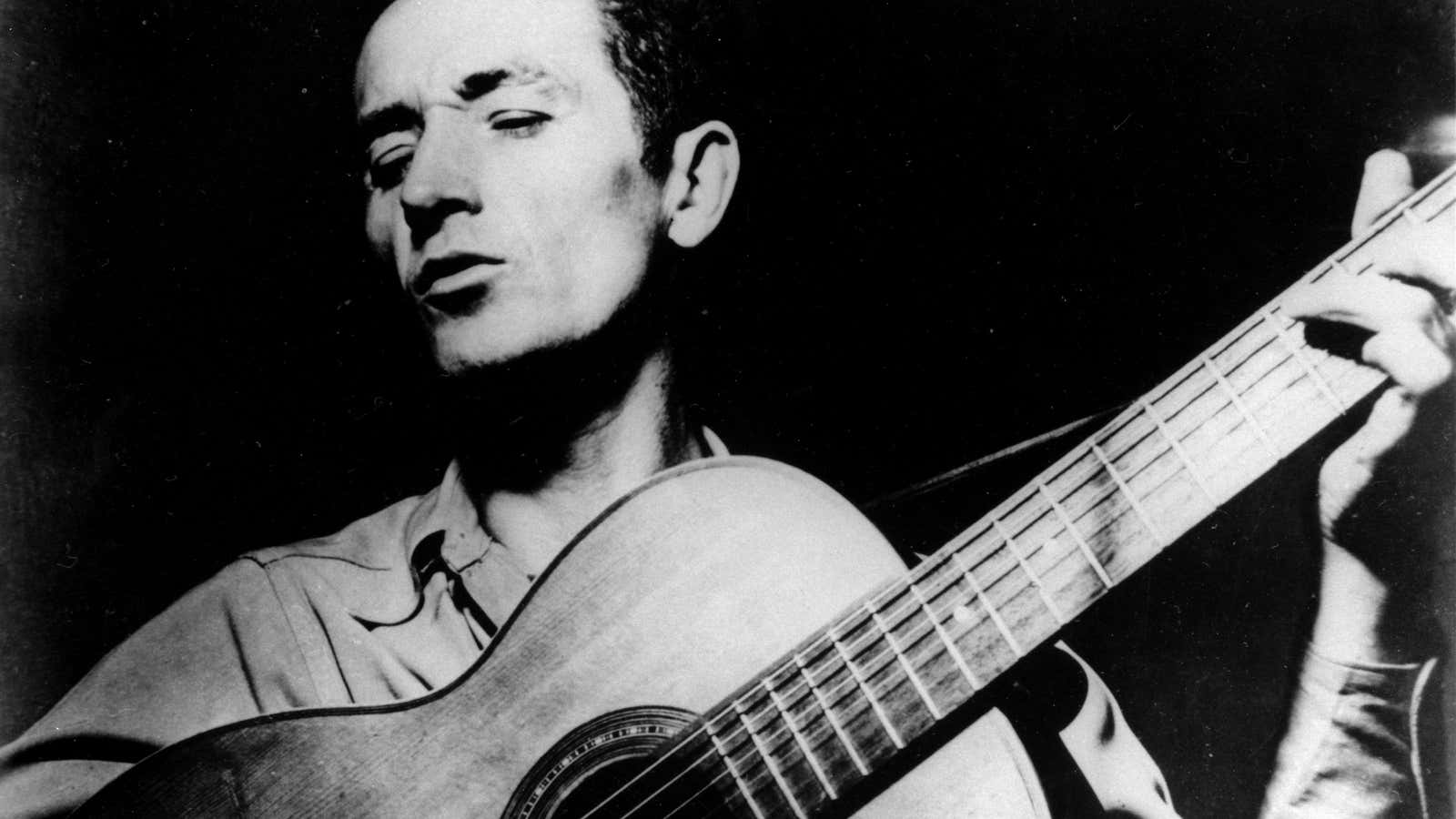 Woody Guthrie: Not a Fred Trump fan