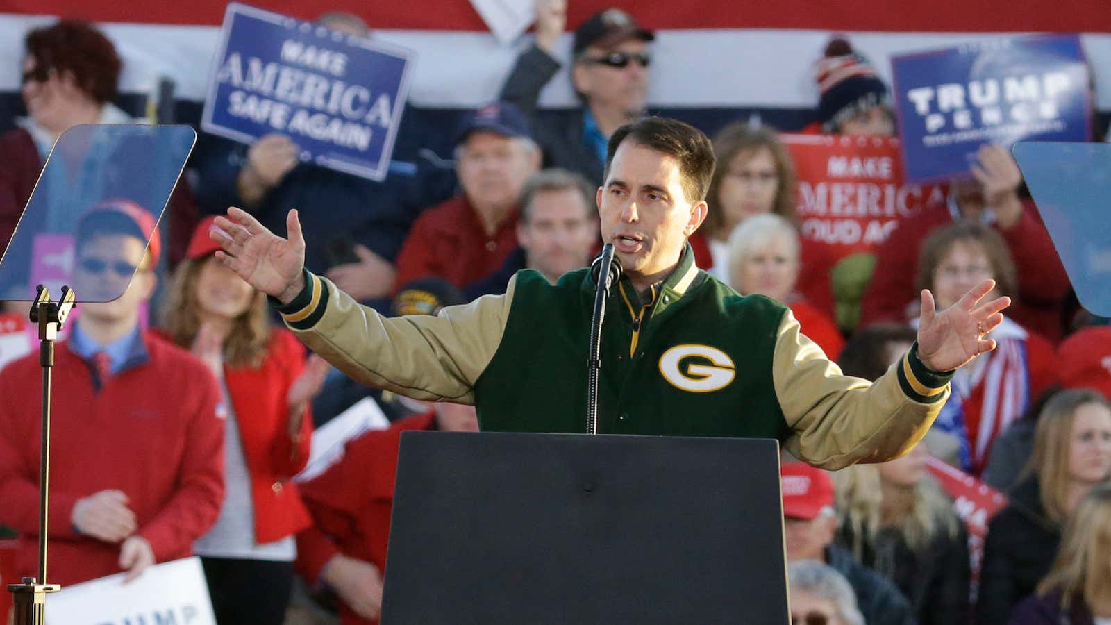 Walker claimed to be “the pro-education governor.”
