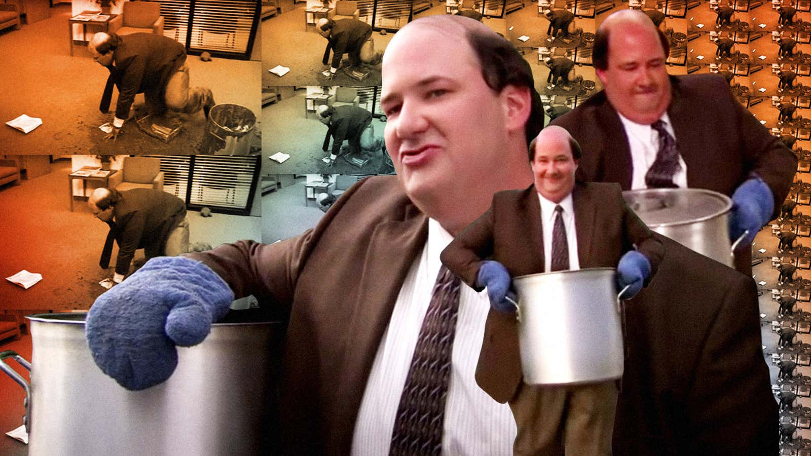 “It’s probably the thing I do best”: Brian Baumgartner brings some of “Kevin’s famous chili” to The Office (Screenshot)