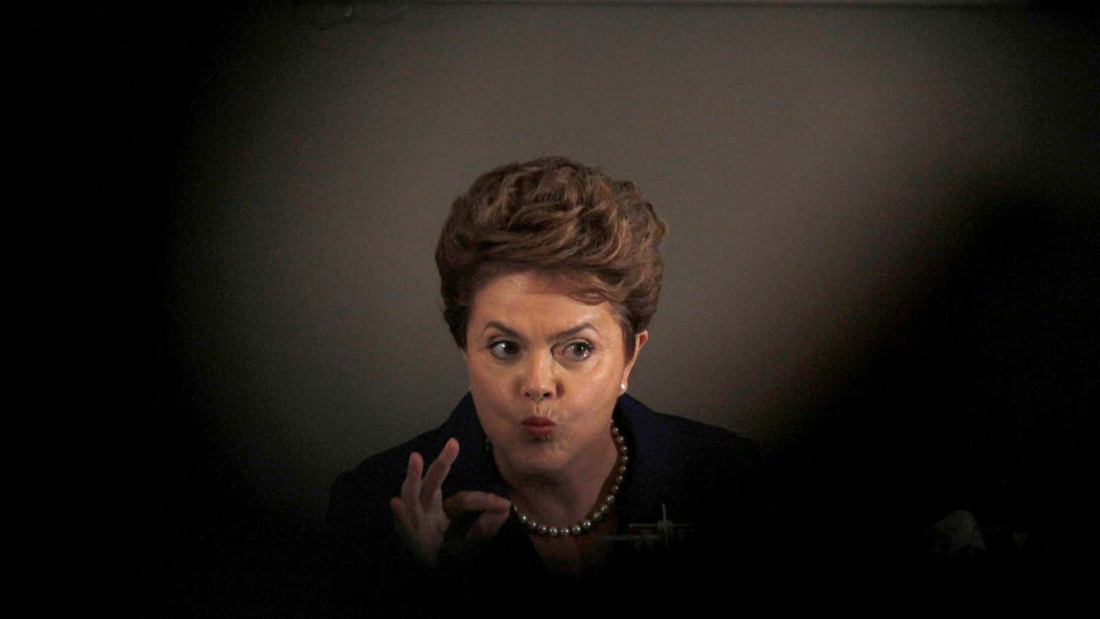 Dilma’s watching you.