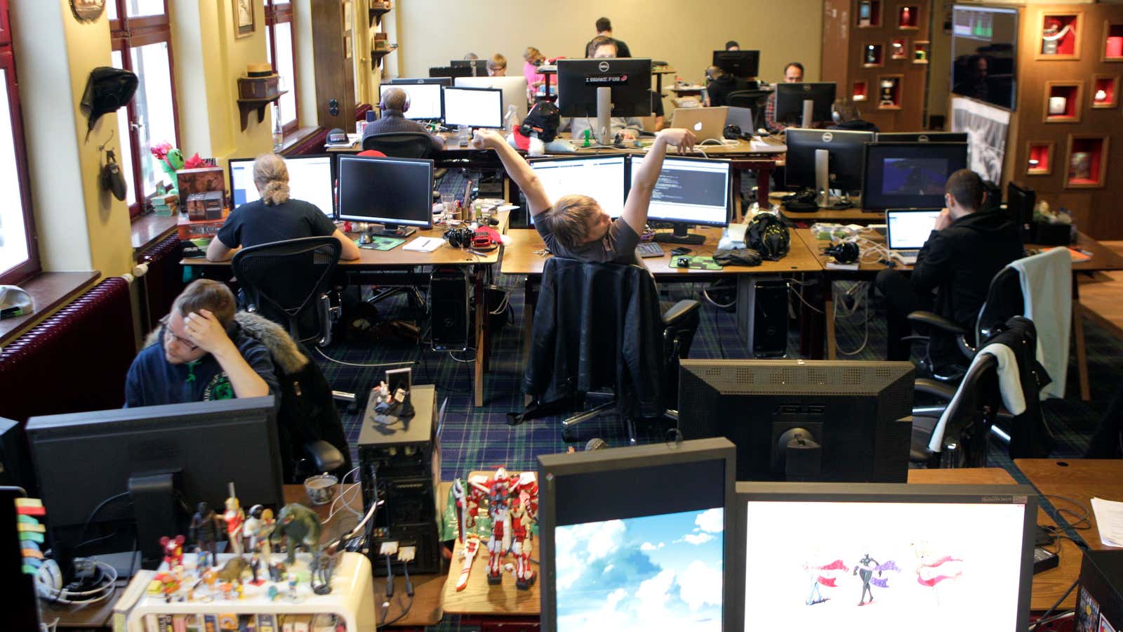 Coders at Mojang, where the pressure of success reached a tipping point.