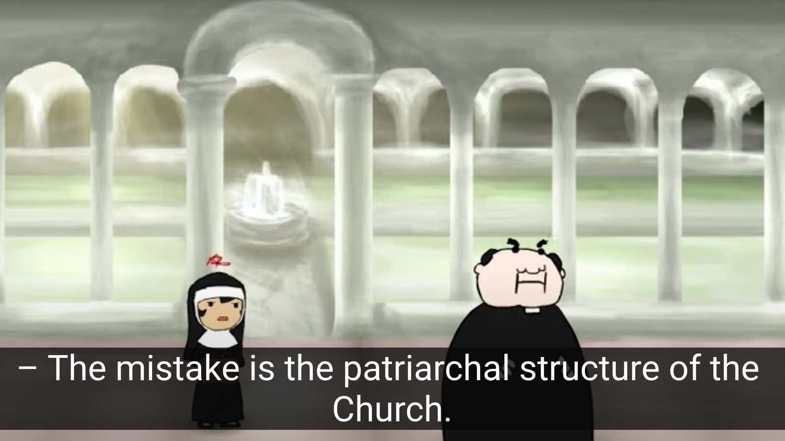 A Catholic cartoon helps Mexicans reconcile faith with abortion rights