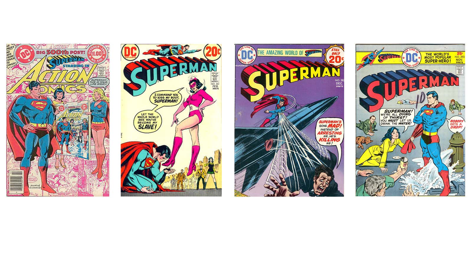 Clark Kent’s flying off the printed page. Why the rest of the comic world should follow