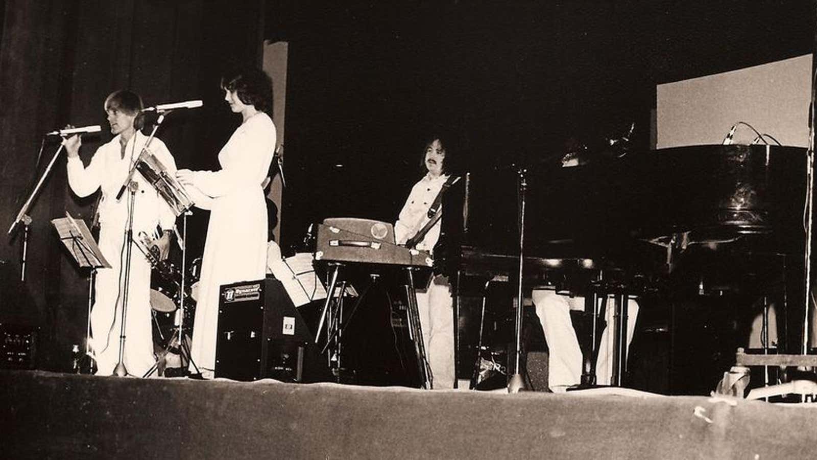 The Don Ellis band at the 1978 Jazz Yatra at Mumbai’s Rang Bhavan