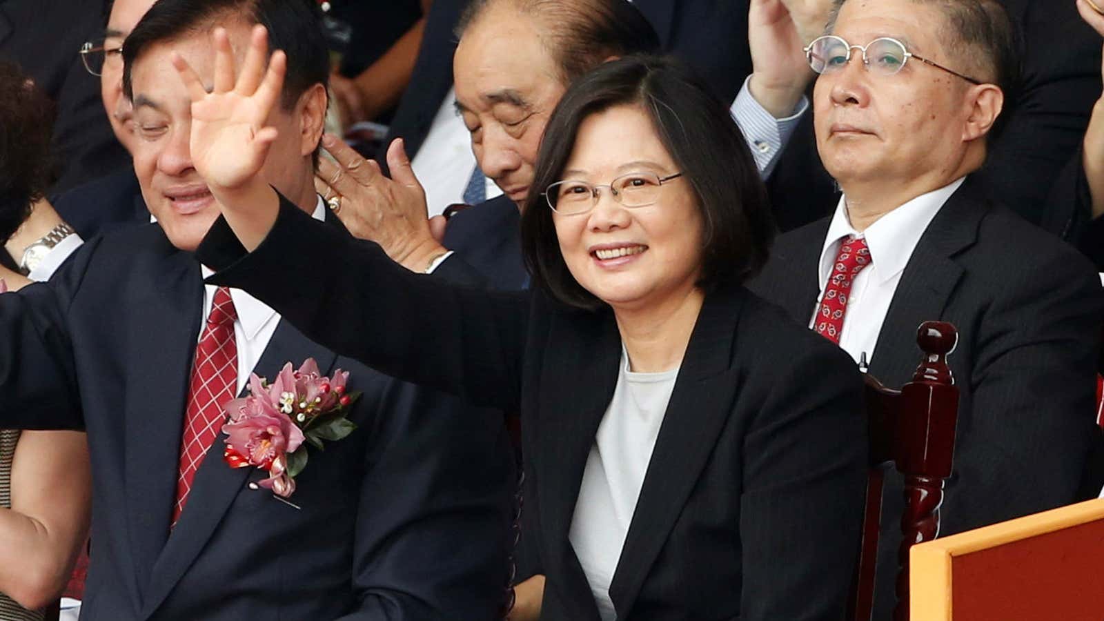 Taiwan president Tsai Ing-wen
