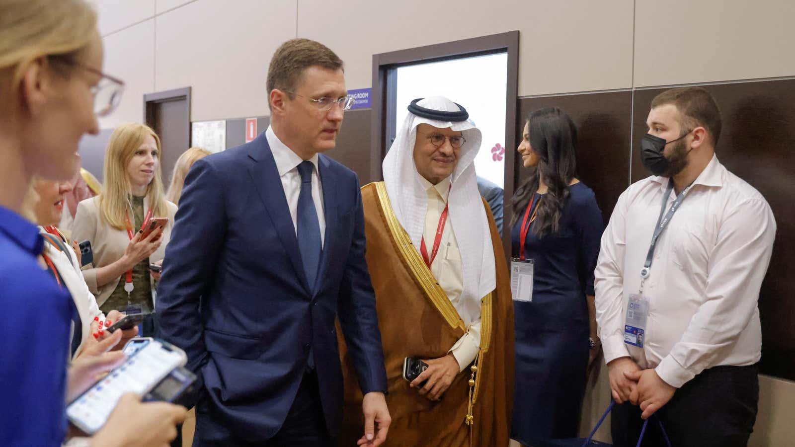 Saudi Arabia’s energy minister Prince Abdulaziz bin Salman and Russia’s deputy prime minister Alexander Novak met in June. Now it’s Biden’s turn to court the Kingdom.