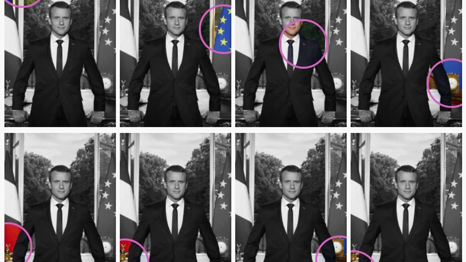 Emmanuel Macron’s official portrait is a symbolic celebration of centrism