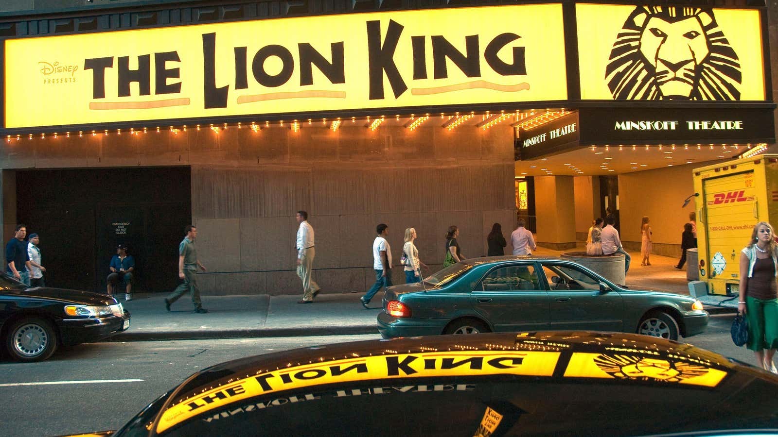 “The Lion King” on Broadway in New York