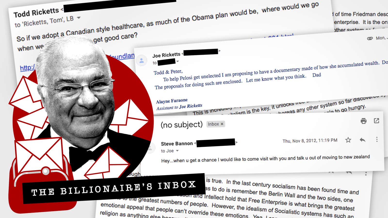 The Billionaire's Inbox: The Ricketts On Capitalism and Electoral Politics