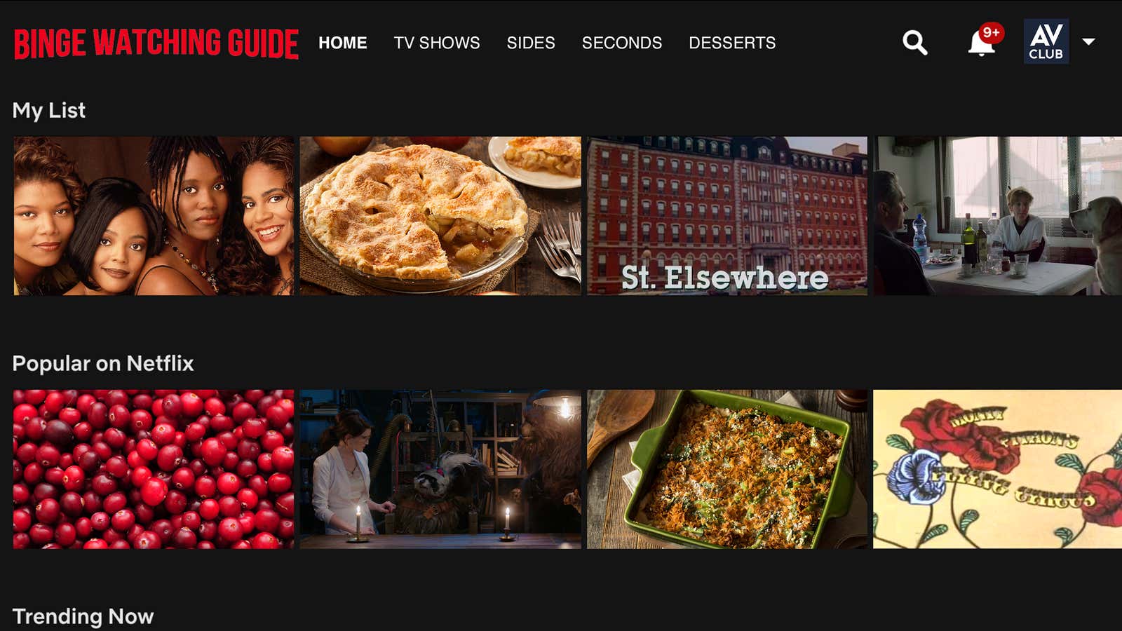 New traditions and old standbys: 17 TV shows to stream this Thanksgiving