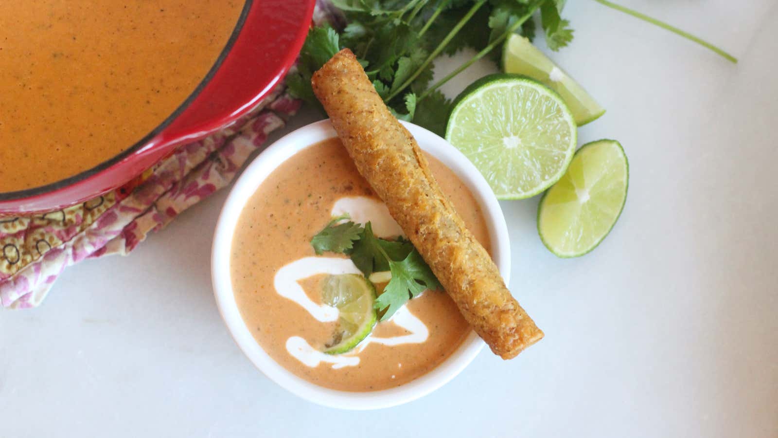 Thickening Your Bisque With Taco Bell Rolled Tacos Is Normal and Good