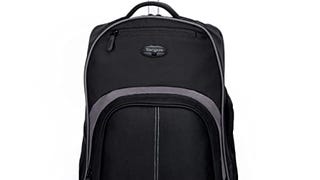 Targus 16 Inch Compact Rolling Backpack, Black - Wheeled...