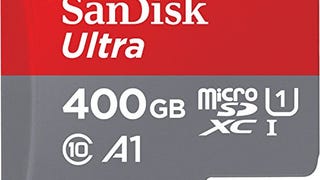 SanDisk 400GB Ultra MicroSDXC UHS-I Memory Card with Adapter...