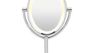 Conair Lighted Makeup Mirror with Magnification, Oval Mirror,...