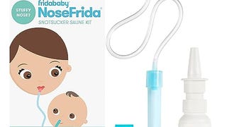 Frida Baby Nasal Aspirator NoseFrida The Snotsucker with...