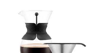 Bodum Pour Over Coffee Maker with Permanent Filter, 1 Liter,...