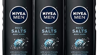 Nivea Men Deep Clean Rock Salts Body Wash, Exfoliating...