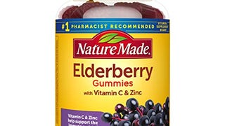 Nature Made Elderberry with Vitamin C and Zinc, Dietary...