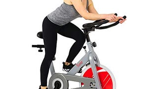 Sunny Health & Fitness Spin Bike Indoor Cycling Exercise...