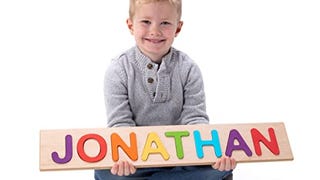 Fat Brain Toys Wooden Personalized Name Puzzle - Flat Rate...