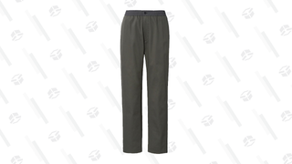 Men +J Wide-Fit Relaxed Tapered Pants